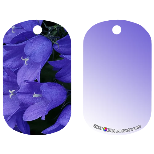 dt-_0000s_0028_purple-flowers_1_2.png BarProducts.com Kolorcoat™ Dog Tag - Purple Flowers