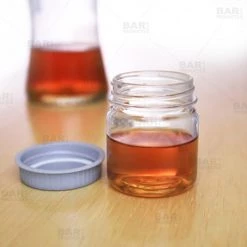 BarProducts.com Mini Mason Jars - W/ Lids - Plastic 2.5 Oz. - Pack Of 8 BAR SUPPLIES 3 BarProducts.com Mini Mason Jars - W/ Lids - Plastic 2.5 Oz. - Pack Of 8 BAR SUPPLIES