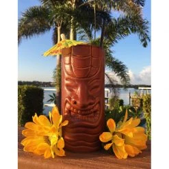 BarProducts.com BAR SUPPLIES BarConic® 12 Oz Tiki Drinkware - Grin