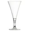 BarProducts.com Miniature Plastic Champagne Glasses - 2 Oz - 2 Piece