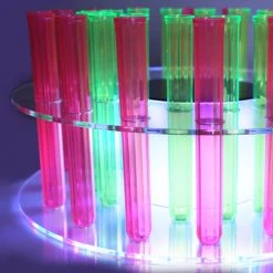 BarProducts.com Test Tube Shooter Tray With LED Light And Remote – 32 Hole 5 BarProducts.com Test Tube Shooter Tray With LED Light And Remote – 32 Hole