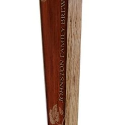 BarProducts Handcrafted Woodshop Made In The USA Oak Wood Beer Tap Handle - Flared Shape - Elegant Cherry Wood 6 BarProducts Handcrafted Woodshop Made In The USA Oak Wood Beer Tap Handle - Flared Shape - Elegant Cherry Wood