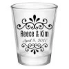 BarProducts.com CUSTOMIZABLE - 1.75oz Clear Shot Glass - Wedding Embellishment