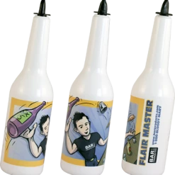 BarProducts.com Flair Bottle - Illustrated Flair Guy - 750ML