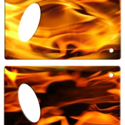 BarProducts.com HOME BAR & GIFTS Credit Card Bottle Opener - Flames