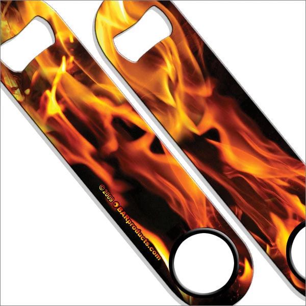 flames-speed-lbl-new_1.jpg BarProducts.com Speed Bottle Opener / Bar Key - Flames BAR TOOLS
