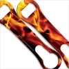 BarProducts.com V-Rod® Bottle Opener / Pour Spout Remover - Flames