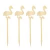 BarProducts.com BarConic® Bamboo Flamingo Cocktail Picks - 100 Pack SPECIAL COLLECTIONS