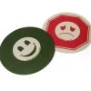 BarProducts.com Flipserve™ Drink Coasters - "SMILEY" Red Stop And Green Go - 4" Round - Pack Of 100