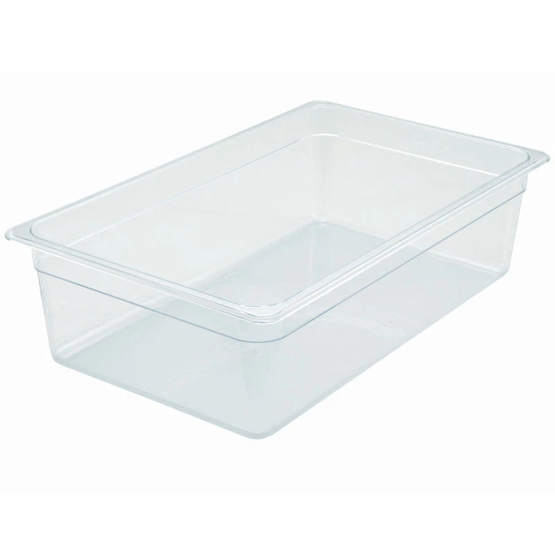food-pan-6in-sp7106-800px.jpg BarProducts.com KITCHEN, DINING & SERVICE Full Size Clear Polycarbonate Food Pan, 6" Deep
