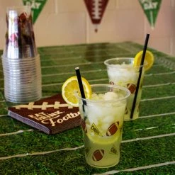 BarProducts.com Soft Plastic Cups - Football 20 Ct. - 16 Ounce SPECIAL COLLECTIONS