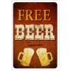 BarProducts.com "Free Beer...tomorrow" Kolorcoat™ Metal Bar Sign 2 BarProducts.com "Free Beer...tomorrow" Kolorcoat™ Metal Bar Sign