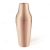 BarProducts.com BarConic® French Style 2 Piece Cocktail Shaker - Copper Plated - 20oz Master Mixology