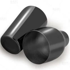 BarProducts.com BarConic® French Style 2 Piece Cocktail Shaker - Gun Metal - 20 Oz Cocktail Shakers