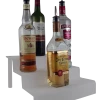 BarProducts.com BAR DECOR Liquor Bottle Shelves - Frosted Acrylic - Options Available