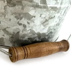 BarProducts.com Galvanized Table Caddy - Round Bar Caddies