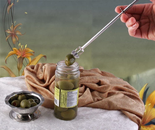 garnish-picker-dis.jpg BarProducts.com RSVP Garnish Picker - Stainless Steel Citrus / Garnish Tools