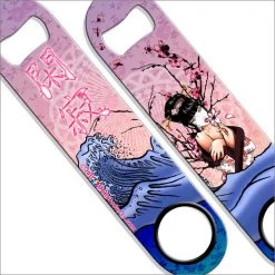 BarProducts.com Speed Bottle Opener / Bar Key - Flowery Geisha BAR TOOLS
