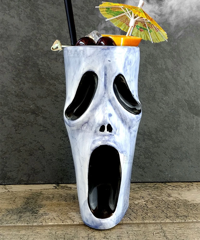 ghost-tiki-mug-bpc-1.jpg BarProducts.com BarConic® Tiki Drinkware - Ghost - 15 Ounce