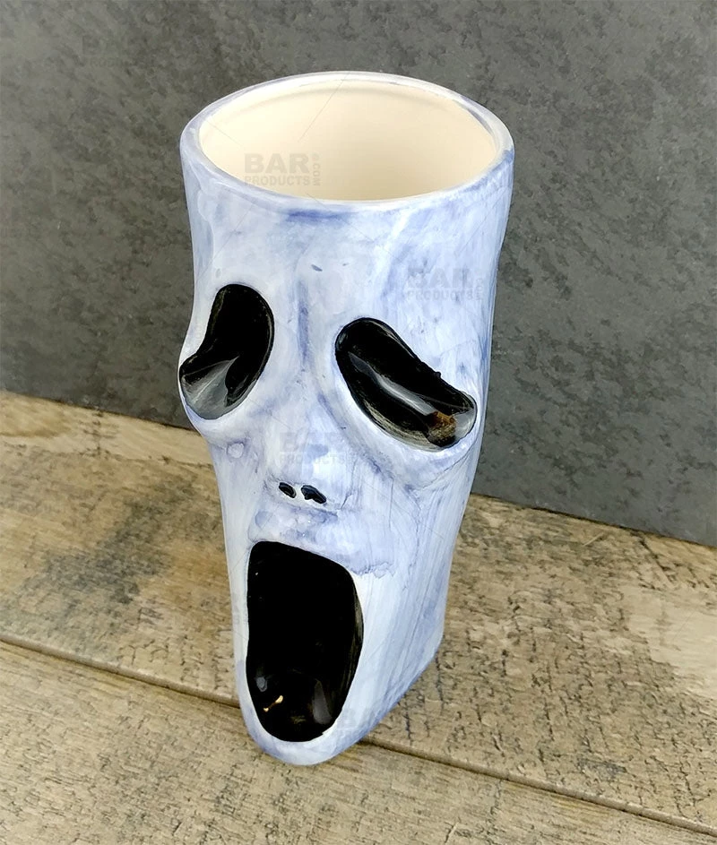 ghost-tiki-mug-bpc-2.jpg BarProducts.com BarConic® Tiki Drinkware - Ghost - 15 Ounce