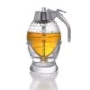 BarProducts.com KITCHEN, DINING & SERVICE Handmade Glass Non Drip Honey Dispenser (6.6 Oz. / 200 Ml.)
