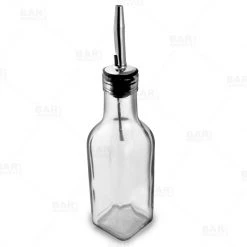 BarProducts.com BAR SUPPLIES BarConic® Antique Glass Bottle - Oil - Vinegar - Mixer - 6oz