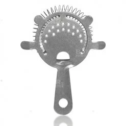 BarProducts.com BAR TOOLS BarConicĀ® Four Prong Strainer ā Silver Glitter