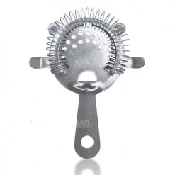 BarProducts.com BAR TOOLS BarConic® Four Prong Strainer – Silver Glitter