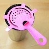 BarProducts.com BAR TOOLS Cocktail Strainer - 4 Prong NEON - Glitter Pink