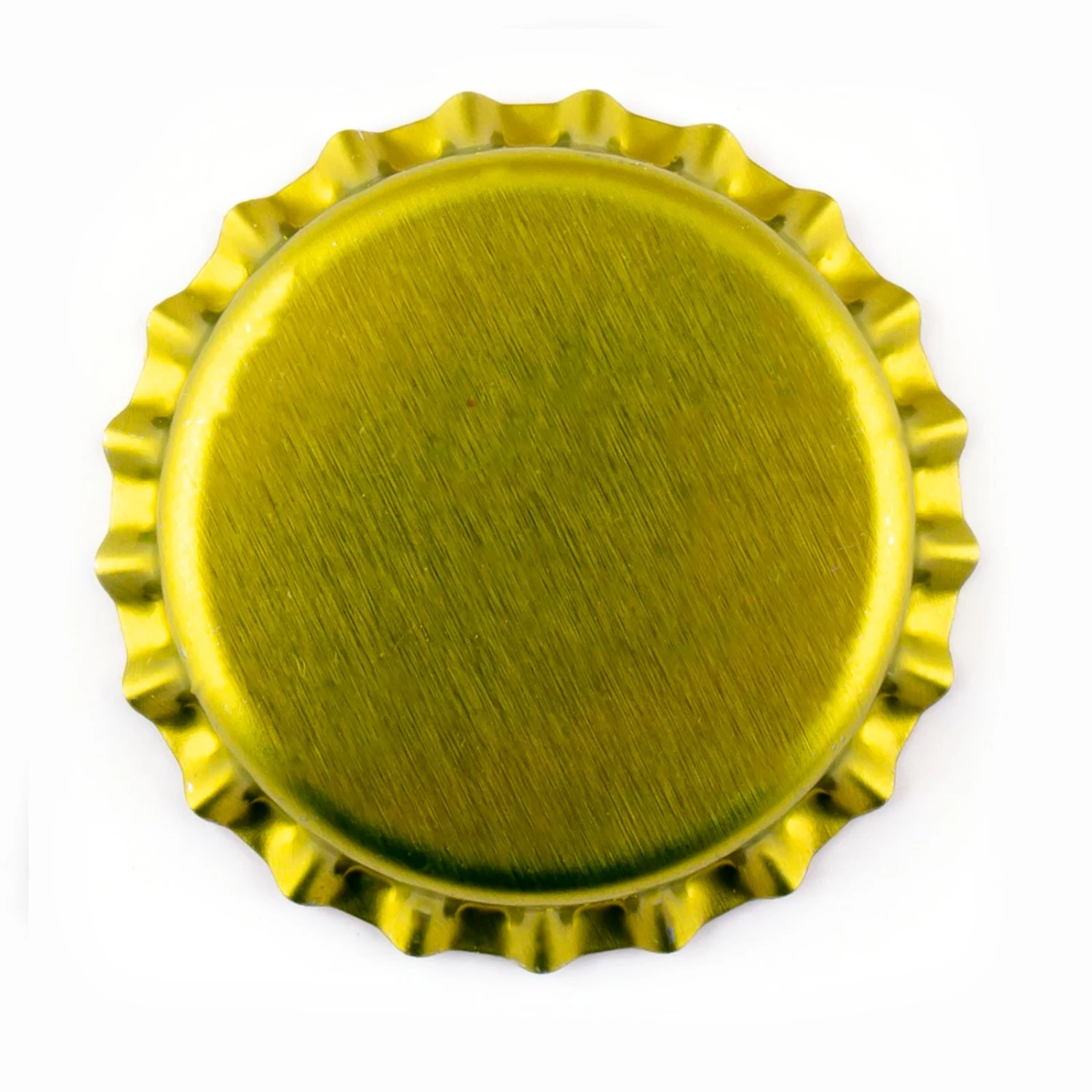 gold-cap-top-view.jpg BarProducts.com Gold Oxygen Barrier Bottle Caps - 144 Ct