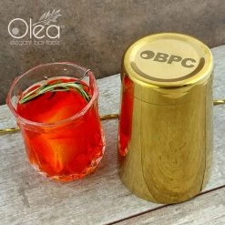 BarProducts.com Olea™ Cocktail Shaker - Gold Plated - 16oz Weighted Master Mixology