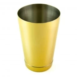 BarProducts.com Cocktail Shakers Cocktail Shaker Tin - 18 Ounce Weighted - Reflective Gold