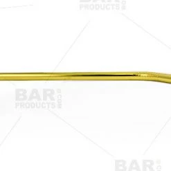 BarProducts.com Master Mixology Gold Plated Cocktail Straws - 4 Pack
