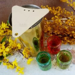 BarProducts.com Cocktail Strainers BarConic® Triangle Cocktail Strainer - Gold Plated