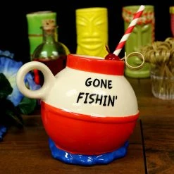 BarProducts.com BAR SUPPLIES Tiki Mug - Fishing Bobber - 20 Ounce 3 BarProducts.com BAR SUPPLIES Tiki Mug - Fishing Bobber - 20 Ounce