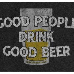 BarProducts.com Good People Drink Good Beer Kolorcoat™ Metal Bar Sign BAR DECOR