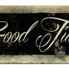 BarProducts Handcrafted Good Times – Large (11 3/4" X 23 3/4") Kolorcoat™ Wood Bar Sign Woodshop Made In The USA