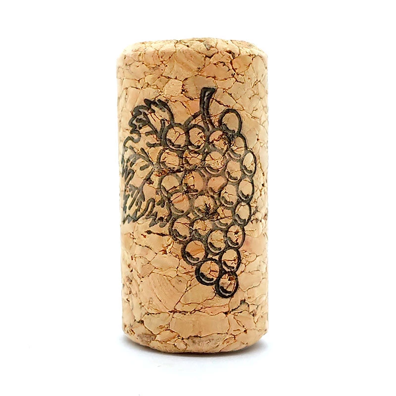 grape-design-wine-corks-BPC-2.jpg BarProducts.com Classic Wine Corks - Grape Design - Bag Of 100