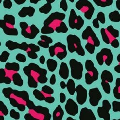 BarProducts.com Kolorcoat™ Flair Bottle - Green Leopard Print Design - 750ml BAR TOOLS