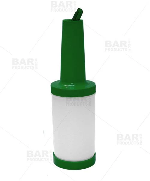 green-pro-flow-juice-pourer-1-quart.jpg BarProducts.com Super Savers Juice Pourers - Complete Pro Flow - Quart - Color Options