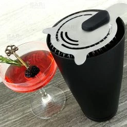 BarProducts.com BarConic® Hawthorne Strainer Soft Touch - Stainless Steel