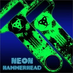 BarProducts.com Bartending Bottle Openers HAMMERHEAD™ Bottle Opener - Biohazard Skull