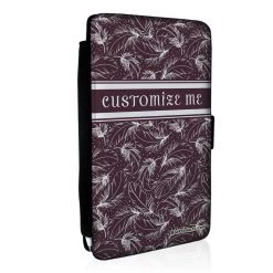 BarProducts.com CUSTOMIZABLE Guest Check Pad Holder - Feathers