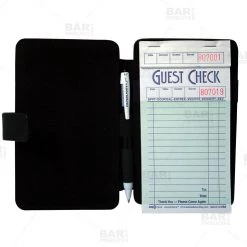 BarProducts.com KITCHEN, DINING & SERVICE CUSTOMIZABLE Guest Check Pad Holder - Roses