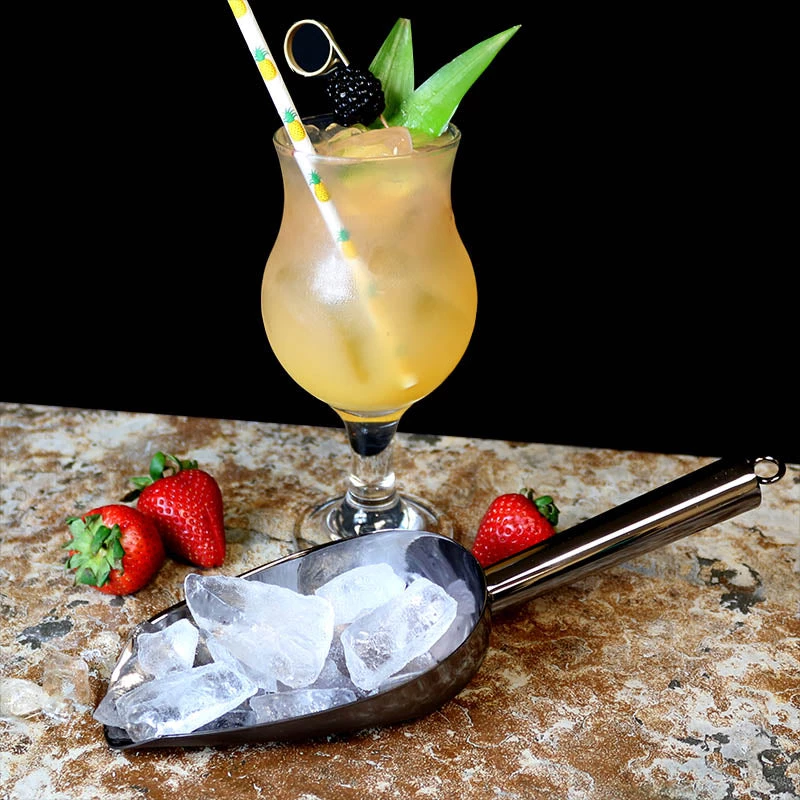 gunmetal-black-ice-scoop-bpc-6.jpg BarProducts.com Olea™ Ice Scoop - Gun Metal