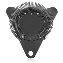 BarProducts.com BarConic® Triangle Cocktail Strainer - Gunmetal Plated Cocktail Strainers