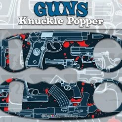 BarProducts.com Knuckle Popper Bottle Opener - Guns