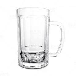 BarProducts.com BarConic® Glassware - Paneled Beer Mug - 13 Oz