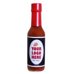BarProducts.com Cocktail Ingredients ADD YOUR NAME - Habenero Custom Hot Sauce