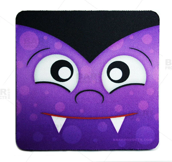halloween-coaster-dracula-bpc.jpg BarProducts.com Halloween Themed Foam Coasters - 3.5 Inch Square BAR SUPPLIES